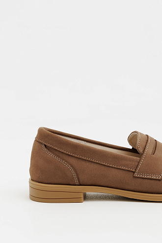 Loafers nubuk cappuccino